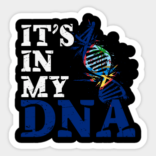 It's in my DNA - Guam Sticker